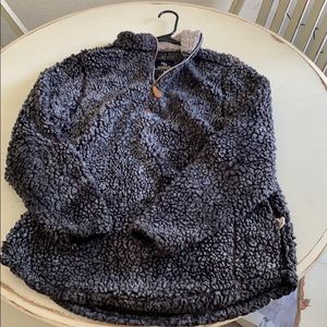 Simply southern Sherpa quarter zip pullover